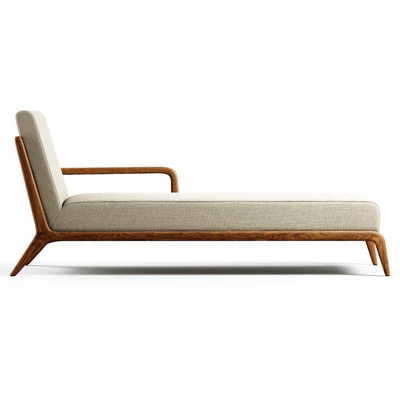 Zara Home - The chaise longue oak and linen — Ver 3