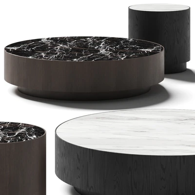 Laskasas Gold Coffee & Side Table — Вид 1