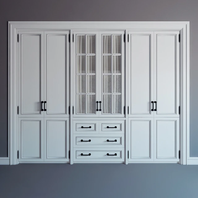 Built-in wardrobe 07 \ fitted wardrobe 07 — Descargar