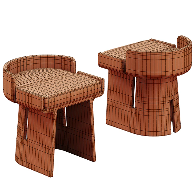 L’écorce Dining Stool — Скачать