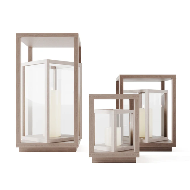Rh Ventana Teak Lantern — Скачать