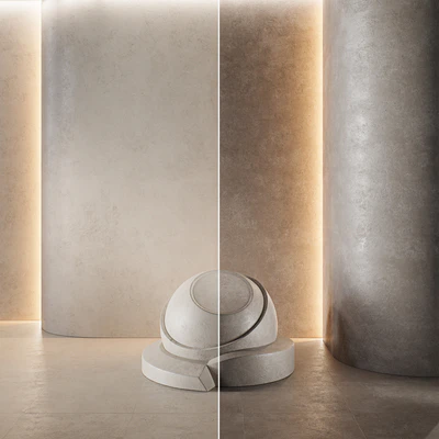 decorative plaster | Concrete set (seamless) | 35 — Ver 2
