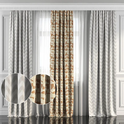 Curtains with window 117 — Ver 1