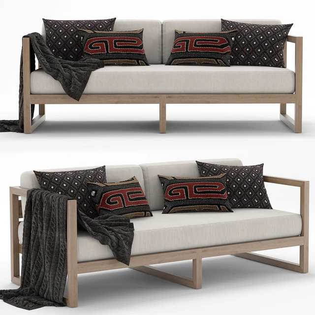 RH Outdoor Aegean sofa — Скачать