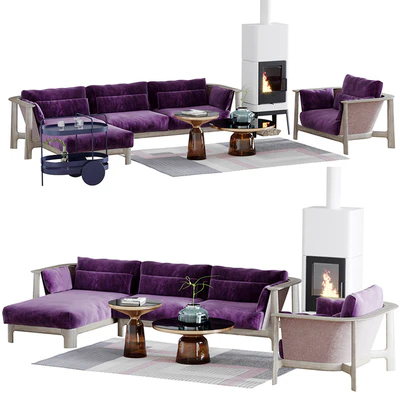 Sofa Bay Rosenthal Interieur — Ver 1