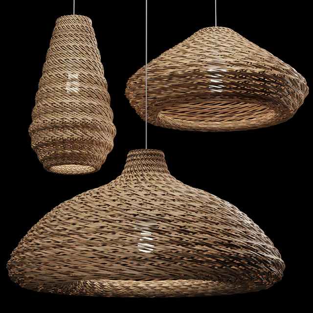 Rattan Pendant Light 11 — Descargar