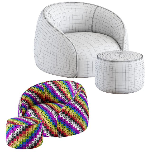 My Home / Baloo Armchair Alivar — Descargar