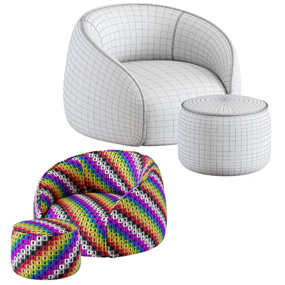My Home / Baloo Armchair Alivar — Ver 2
