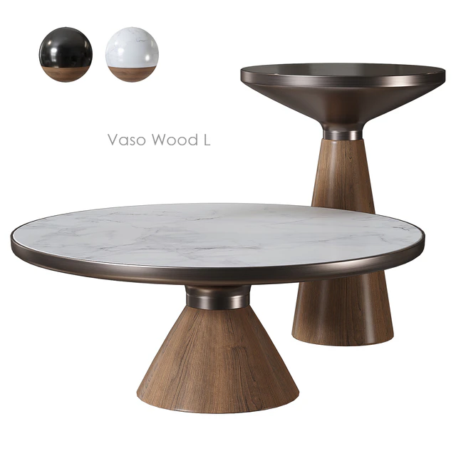 Vaso Wood L Coffee table from SKANDI FURNITURE — Descargar