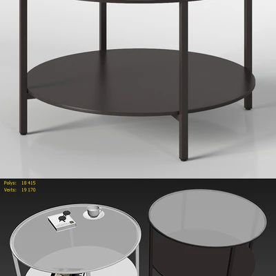 IKEA VITTSJO Coffee table — Ver 2