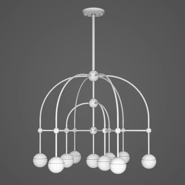 Chandelier BOCA 1230-PN / AGB — Descargar