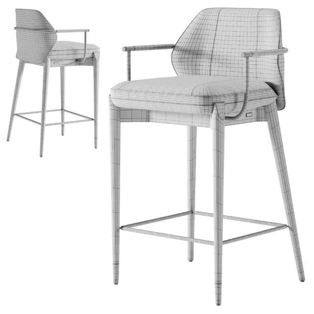 Bar stool Algerone II — Descargar