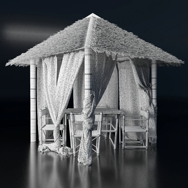 Gazebo of bamboo — Descargar