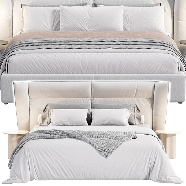 Pasodoble bed by Lecomfort — Скачать