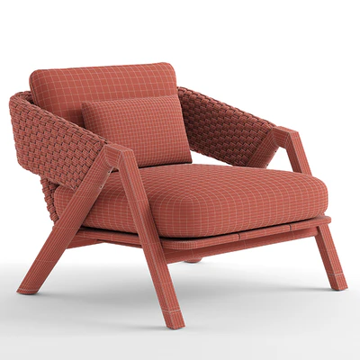 Ethimo knit armchair — Ver 3