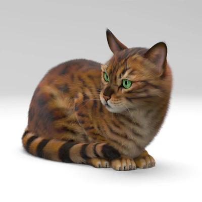 BENGAL CAT — Вид 2