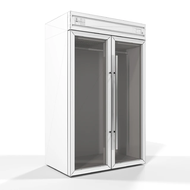 KUZZMAN CRISTAL 6 Холодильник для меха и кашемира со стеклянными дверьми — Скачать