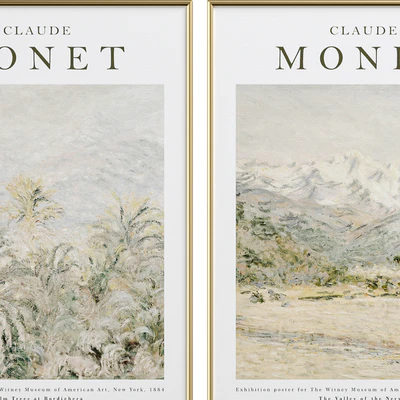 Monet Vintage Exhibition Poster P-610 — Вид 2