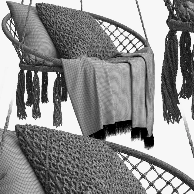BUTLERS PARADISE NOW "Hammock chair with fringes" — Descargar
