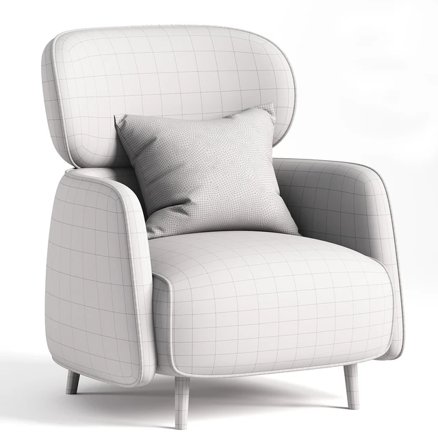 LUNA Armchair — Descargar