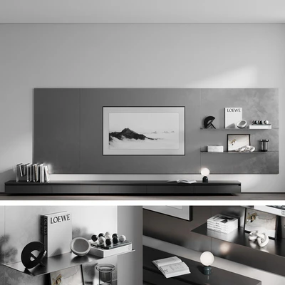 TV wall Glowe — Ver 1