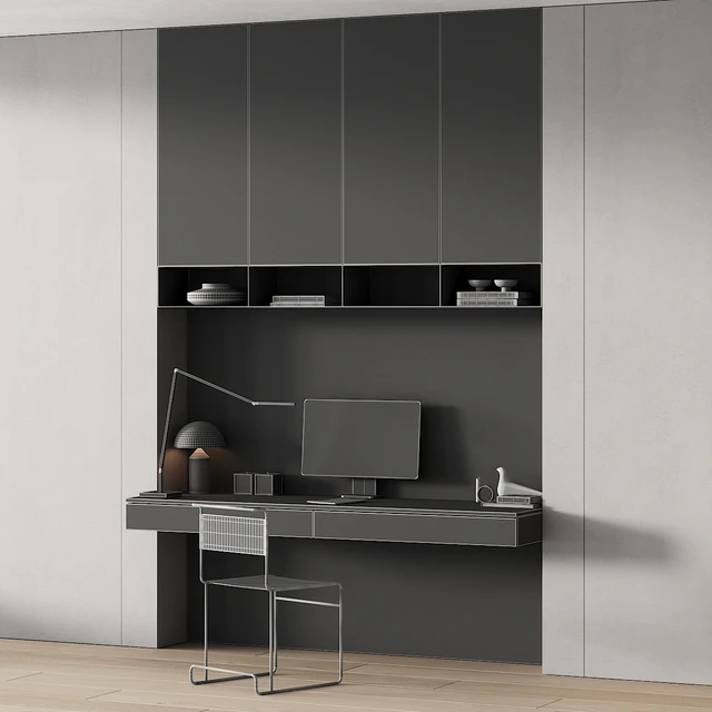 244 office furniture 09 workplace 05 minimal warm vintage 01 — Descargar