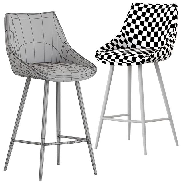 Temple and Webster Nappa Stool — Скачать