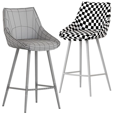 Temple and Webster Nappa Stool — Вид 2
