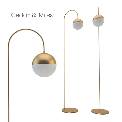 Torcher Cedar & Moss Floor Lamp — View 1