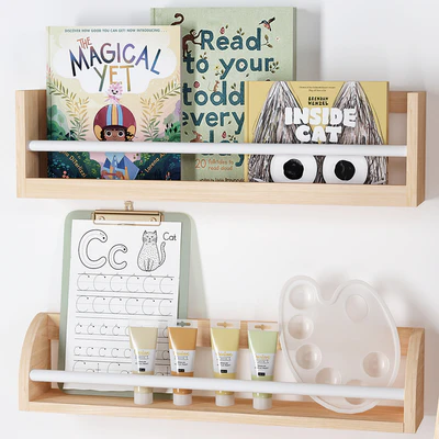 Crate and Barrel Wooden Art Easel ,Toy and Decor for Kids — Ver 2