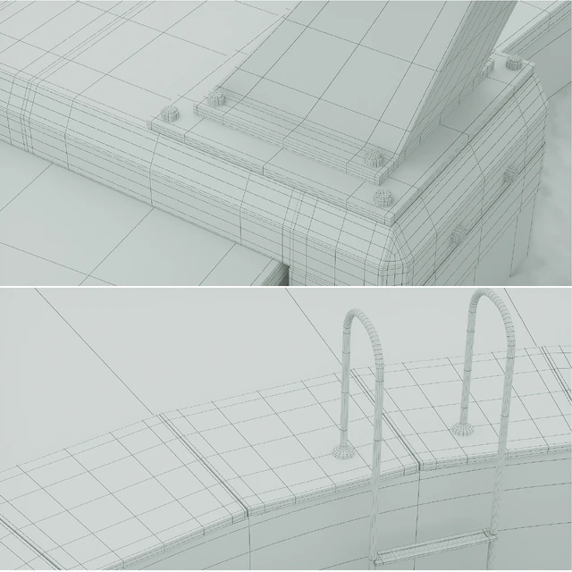 Swimming pool with waterfall — Descargar