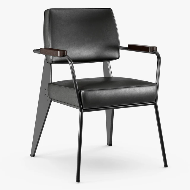 Vitra - Fauteuil direction by Jean Prouve — Descargar