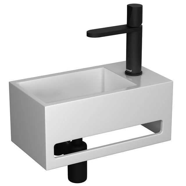 Мини раковина Kingkonree Wall Hung & смеситель Antoniolupi Indigo — Скачать