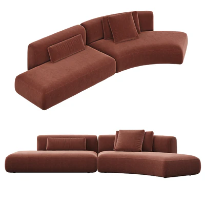 MDF ITALIA Cosy Curve Sofa — Вид 2