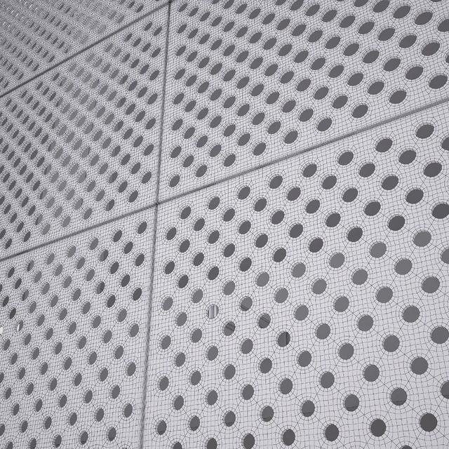 perforated metal panel N6 — Descargar