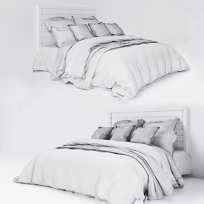 Pottery barn alpine toile bedding set — Вид 2