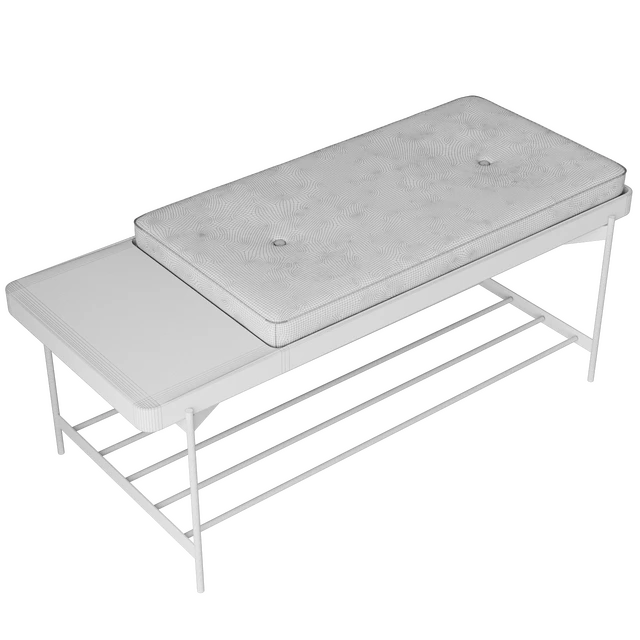 Bench with ledge EASY — Descargar