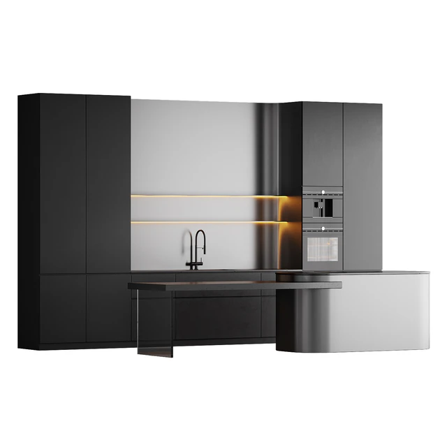Kitchen in modern style 001 | modern kitchen — Descargar