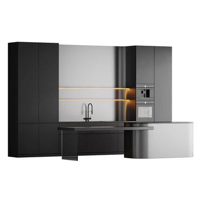 Kitchen in modern style 001 | modern kitchen — Ver 3