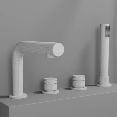 Lusso stone shower set — Ver 2