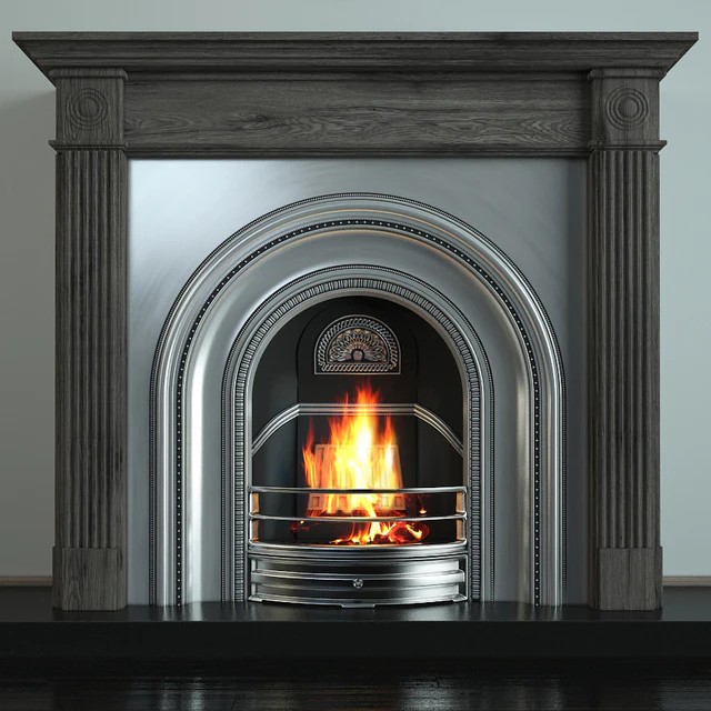 Cast iron fireplace Stovax - DECORATIVE ARCHED — Descargar