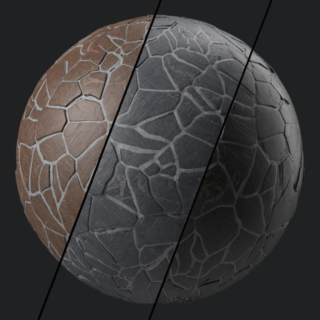 Pavement Materials 95- Sbsar Pbr 4k Seamless — Скачать