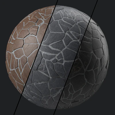 Pavement Materials 95- Sbsar Pbr 4k Seamless — Вид 1
