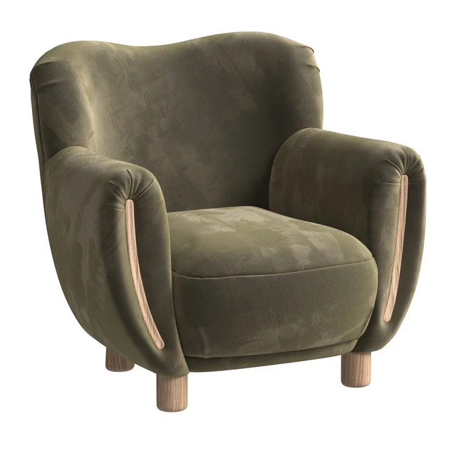 Rumford Accent Chair by Jake Arnold Crate and Barrel — Скачать