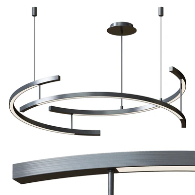 Ring Line Modern Chandelier — Ver 1