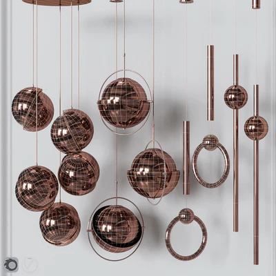 Four Pendant Lights amazing set vol.22 — Вид 2