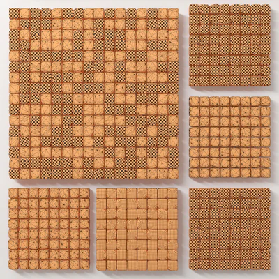 Cube stone granite decoration / Каменные кубы для декорации.(Брусчатка) — Вид 2