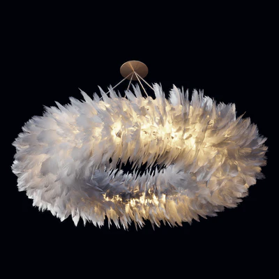 Chandelier Pero White D61 — Ver 1