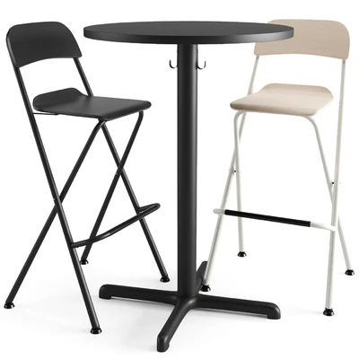 Setensele Franklin bar table and chair — Ver 2