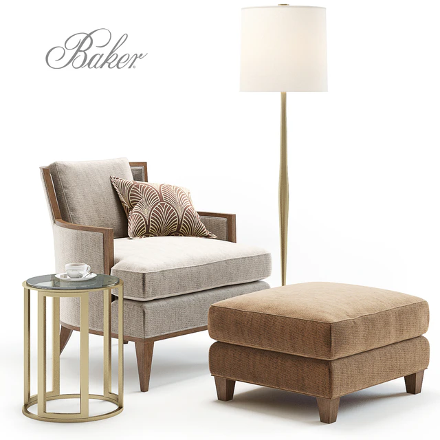 Baker California Lounge Chair — Descargar